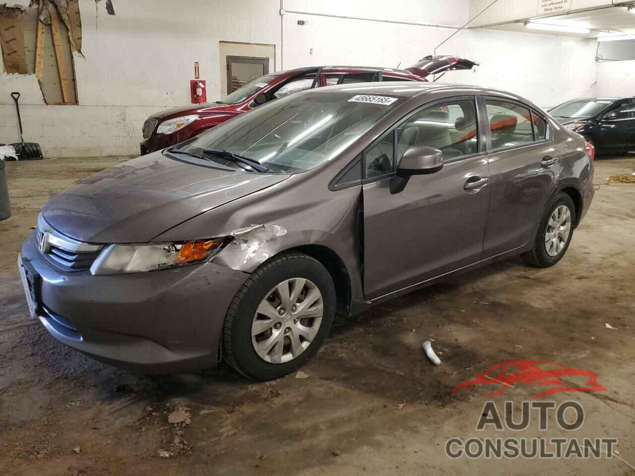 HONDA CIVIC 2012 - 19XFB2F59CE028197