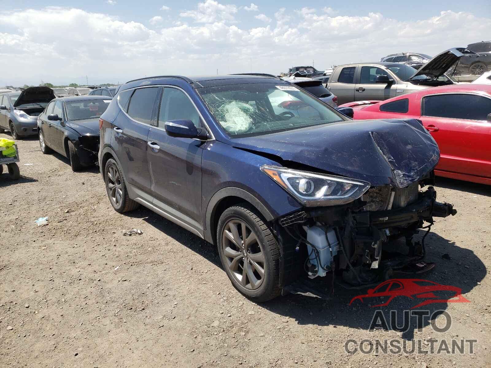 HYUNDAI SANTA FE 2018 - 5XYZWDLA4JG542912