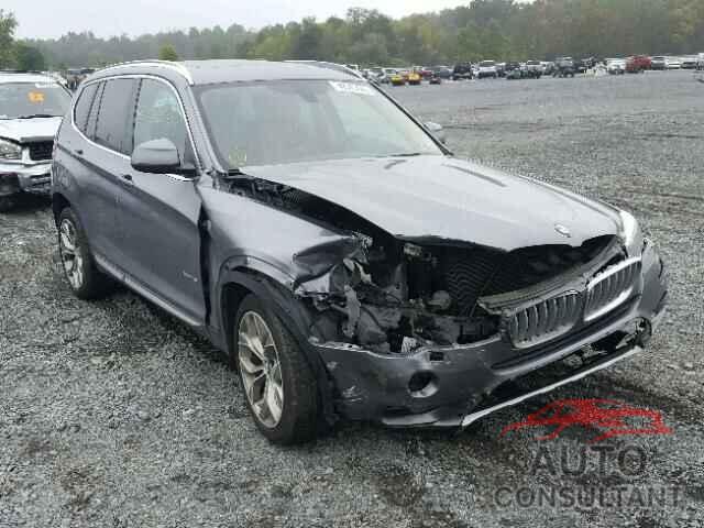 BMW X3 2016 - 5UXWX9C56G0D81365