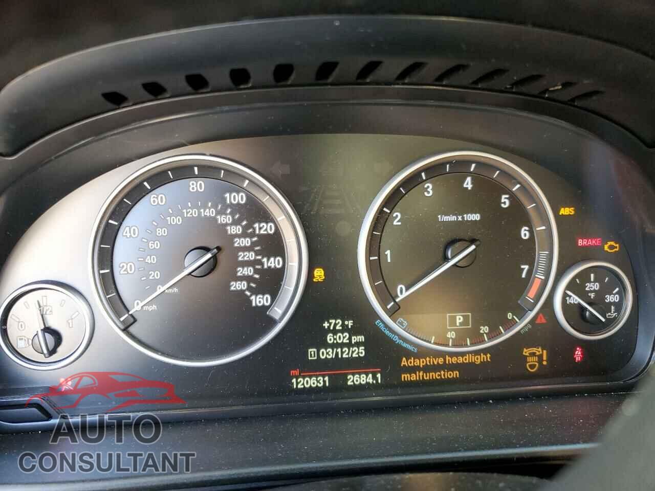 BMW 5 SERIES 2014 - WBA5A7C56ED620061