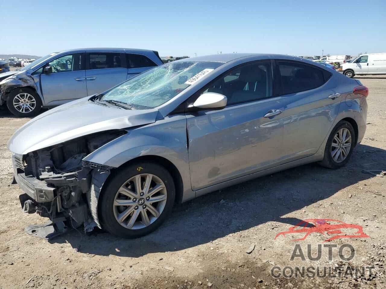 HYUNDAI ELANTRA 2016 - KMHDH4AE3GU491402