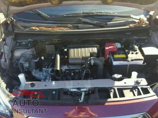 MITSUBISHI MIRAGE 2017 - ML32F3FJ7HHF19624