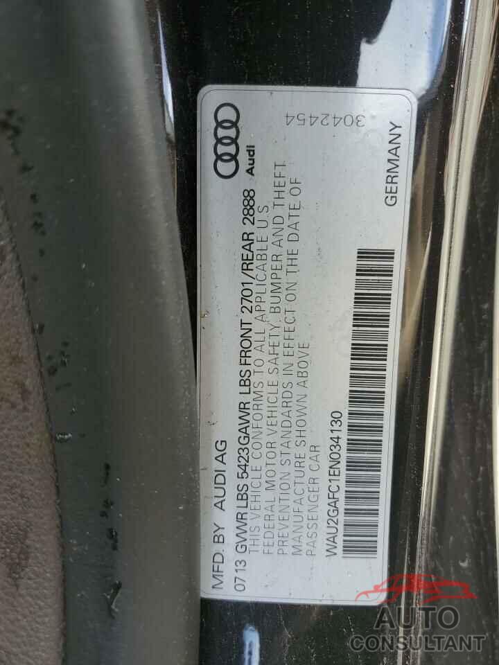AUDI A7 2014 - WAU2GAFC1EN034130
