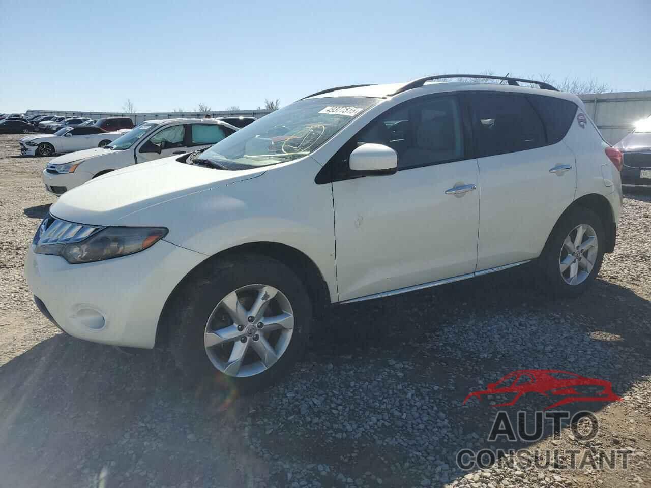 NISSAN MURANO 2009 - JN8AZ18W29W149744