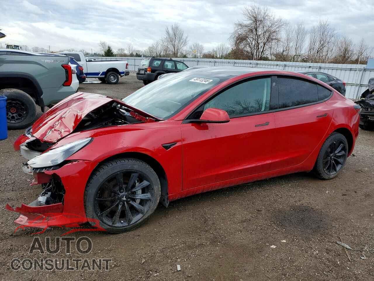TESLA MODEL 3 2023 - LRW3E1FA0PC900004