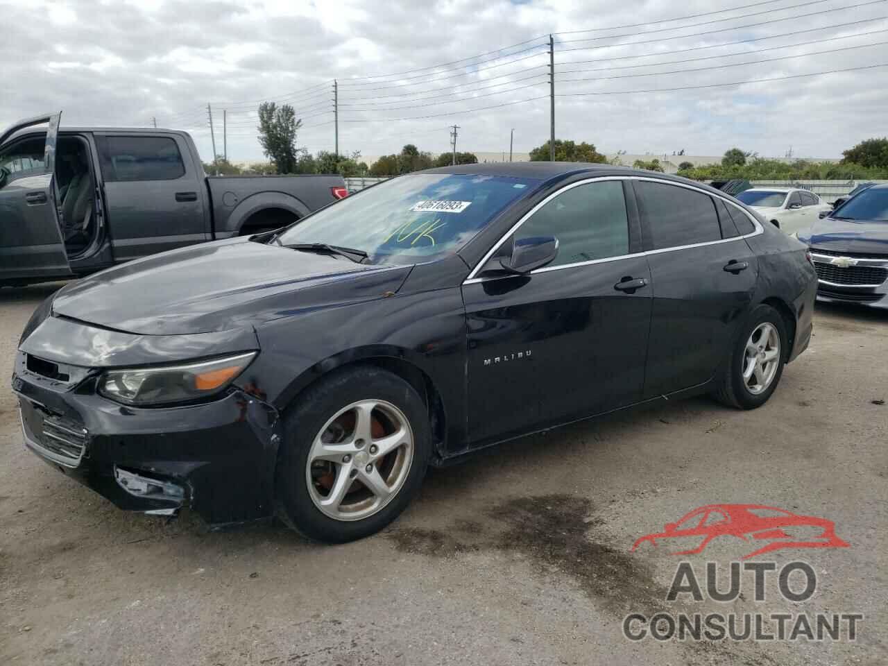 CHEVROLET MALIBU 2017 - 1G1ZE5ST9HF236631
