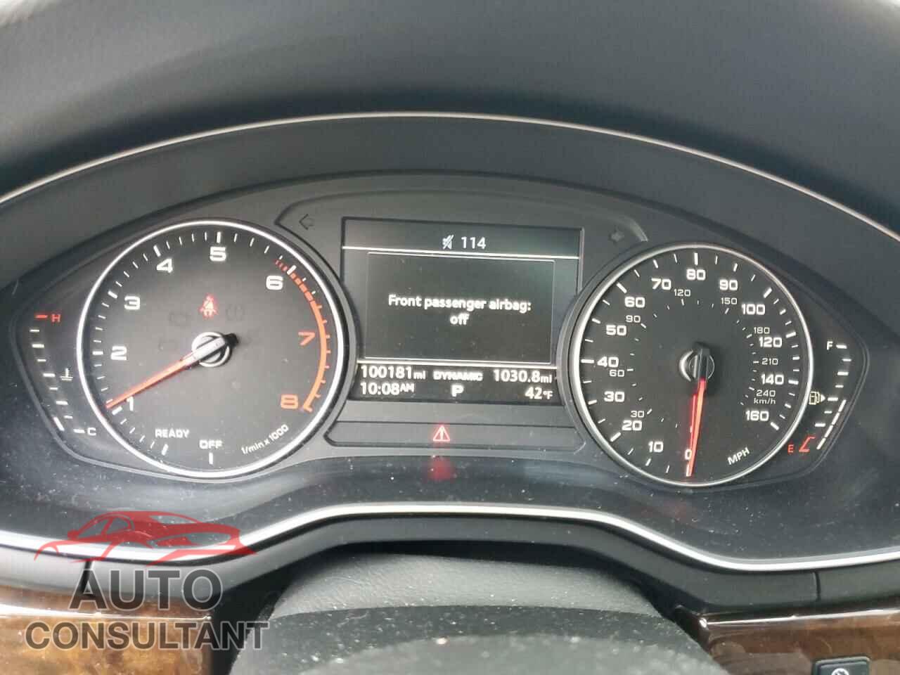 AUDI A4 2017 - WAUANAF42HN012314