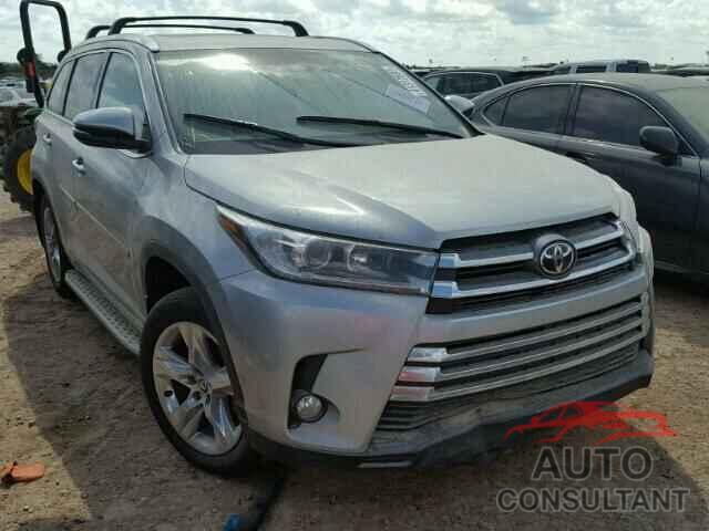 TOYOTA HIGHLANDER 2017 - 5TDYZRFH2HS212322