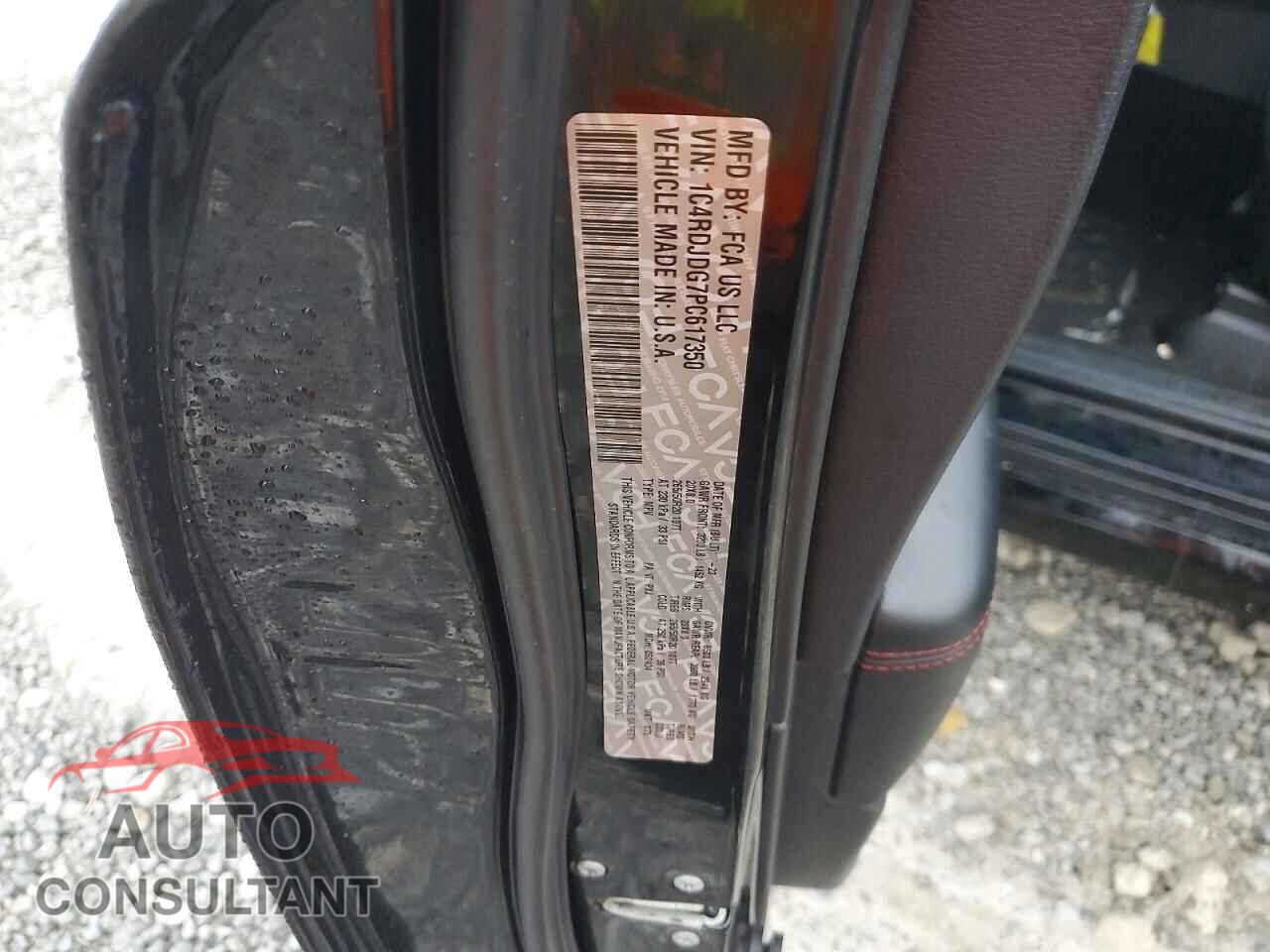 DODGE DURANGO 2023 - 1C4RDJDG7PC617350
