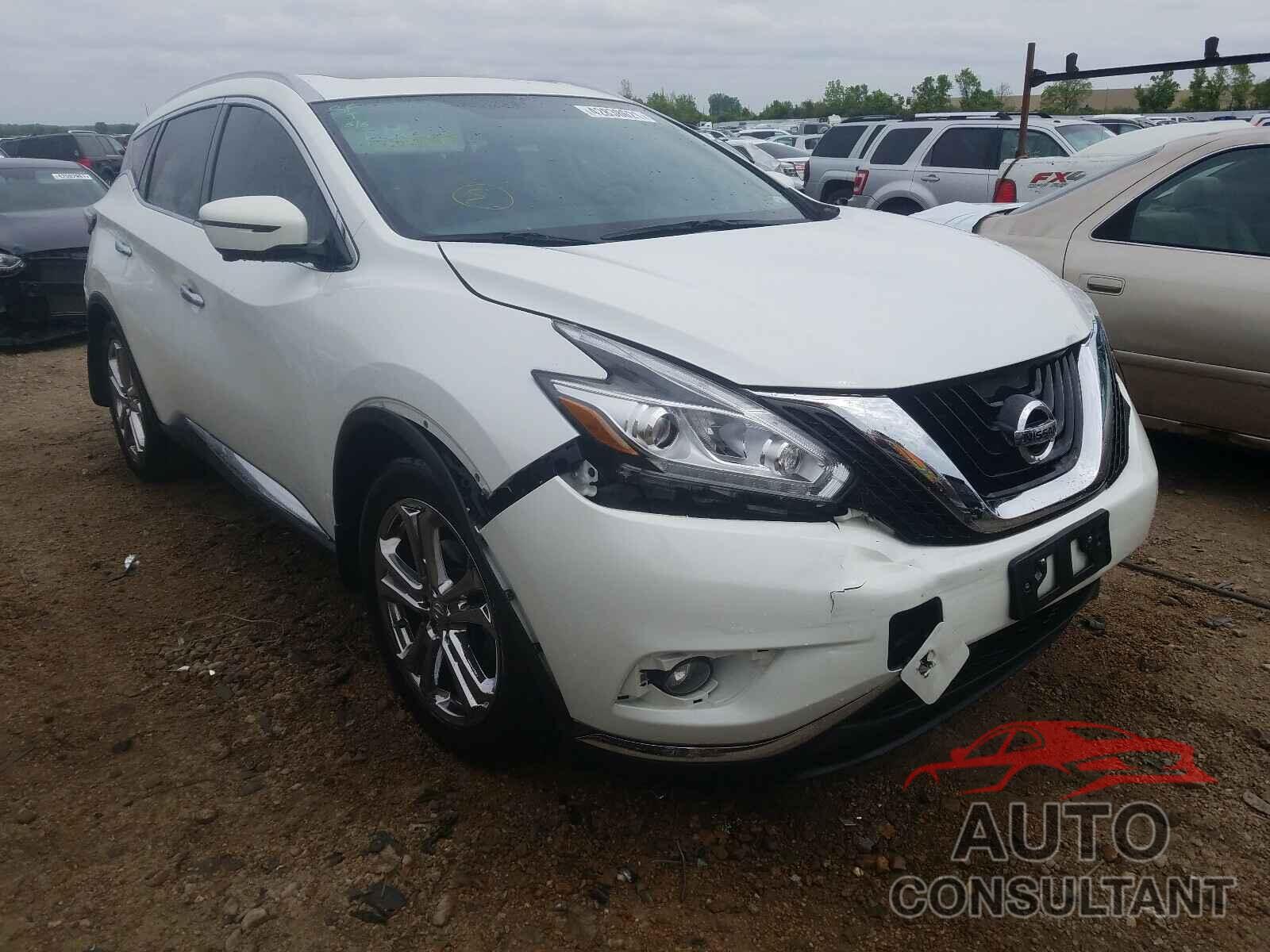 NISSAN MURANO 2016 - 5N1AZ2MH4GN130331