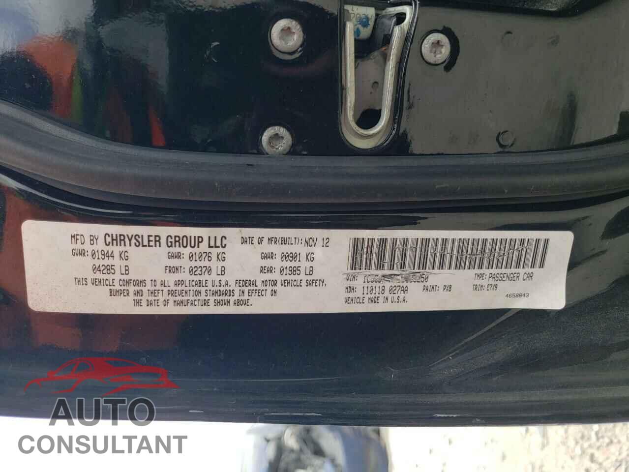 DODGE DART 2016 - 1C3CDFAA4GD593607
