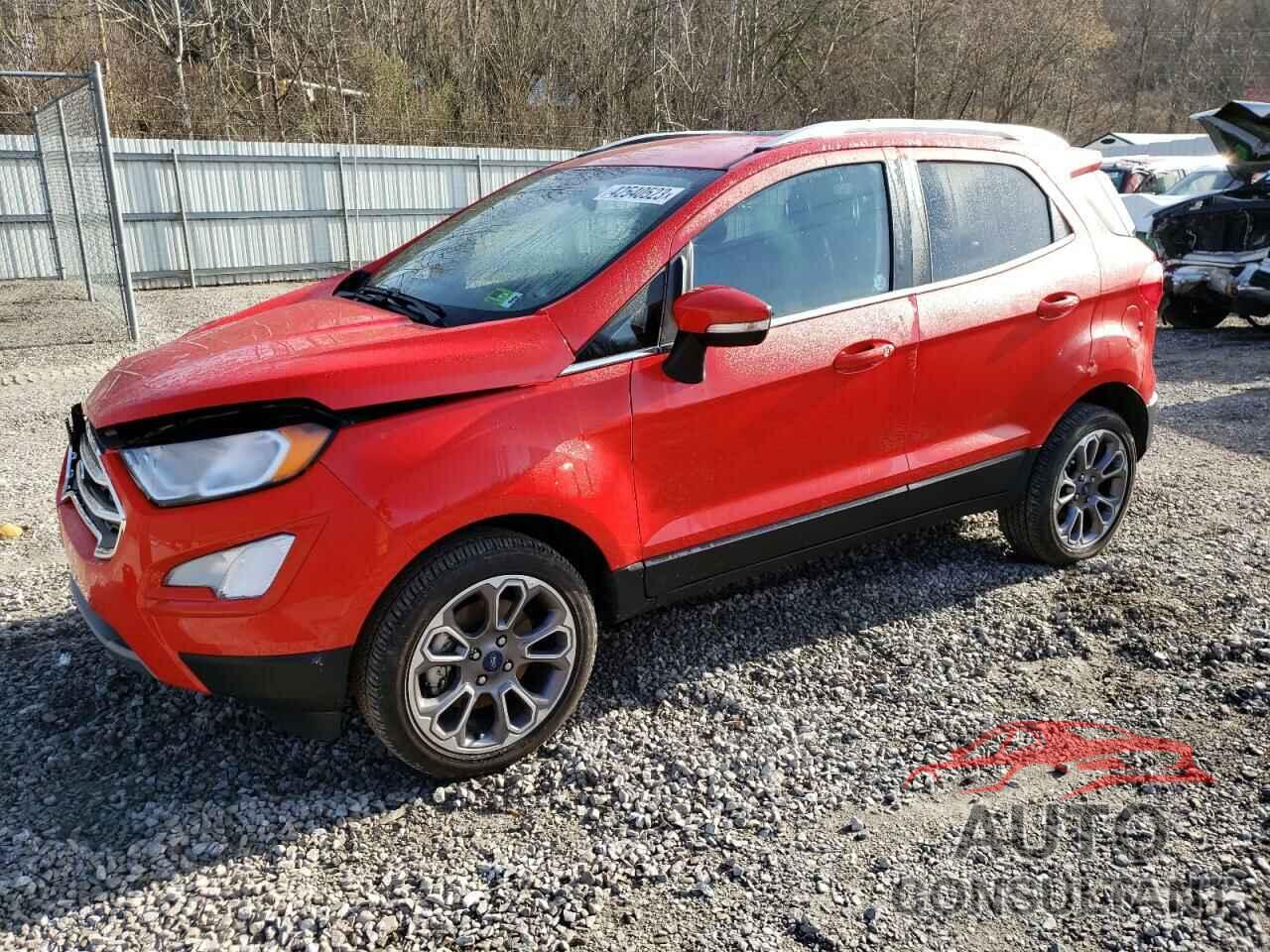 FORD ECOSPORT 2022 - MAJ6S3KL4NC463381