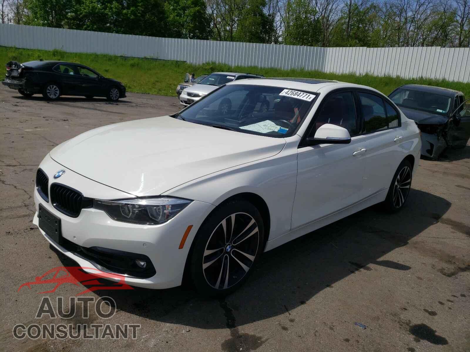 BMW 3 SERIES 2018 - WBA8D9G53JNU67394