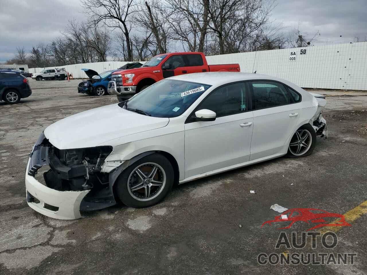 VOLKSWAGEN PASSAT 2014 - 1VWAP7A33EC006721