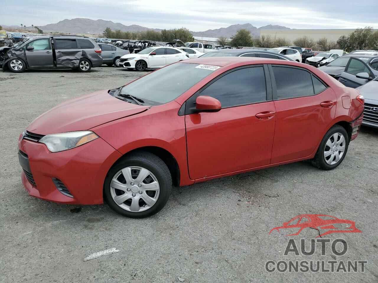 TOYOTA COROLLA 2016 - 2T1BURHE3GC603851