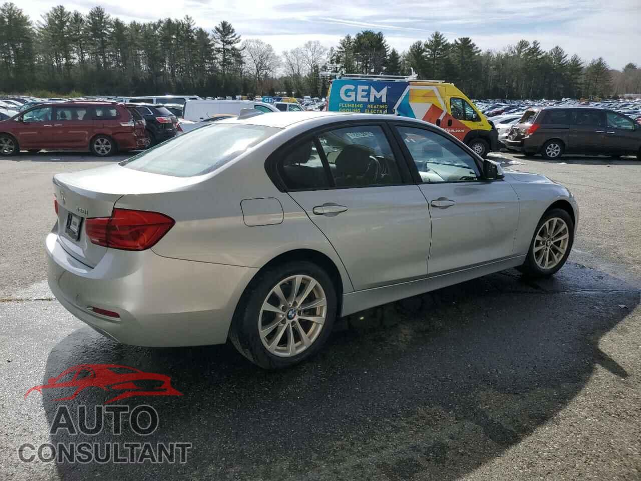 BMW 3 SERIES 2018 - WBA8E5G54JNU46351