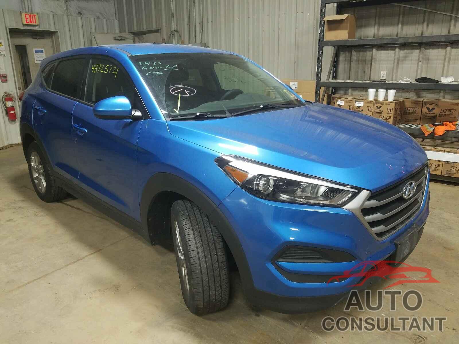 HYUNDAI TUCSON 2017 - KM8J23A44HU565577