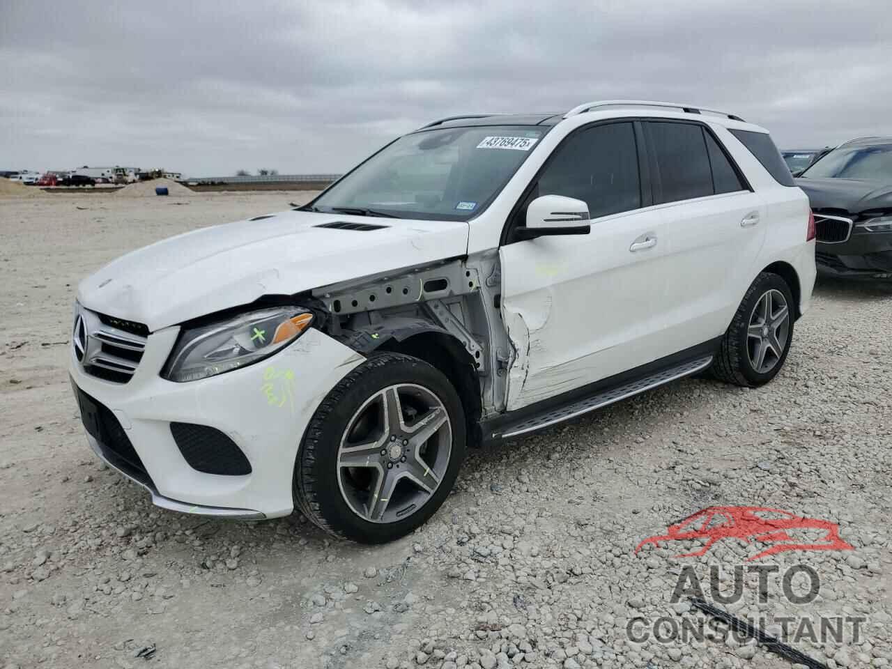 MERCEDES-BENZ GLE-CLASS 2016 - 4JGDA5JB7GA704336