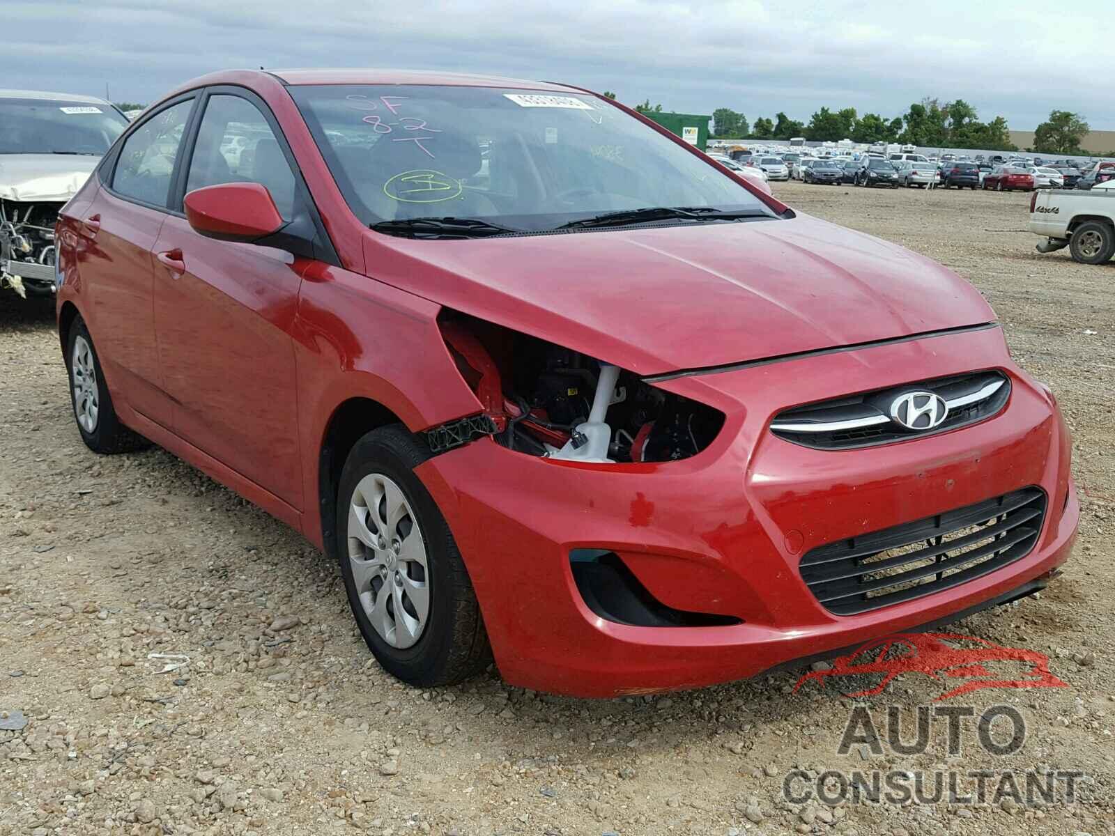 HYUNDAI ACCENT 2016 - KMHCT4AE3GU156330