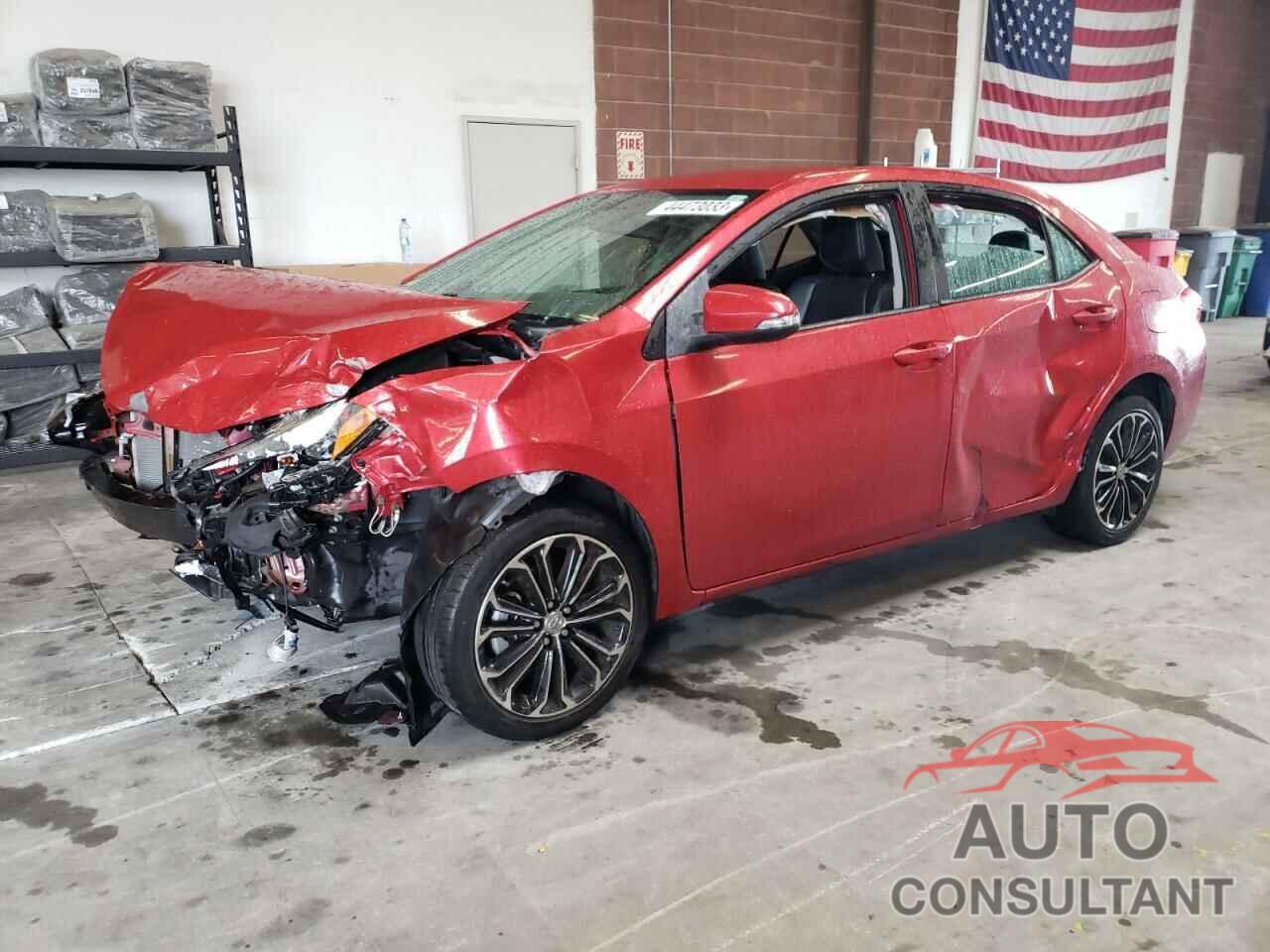TOYOTA COROLLA 2016 - 5YFBURHE0GP493308