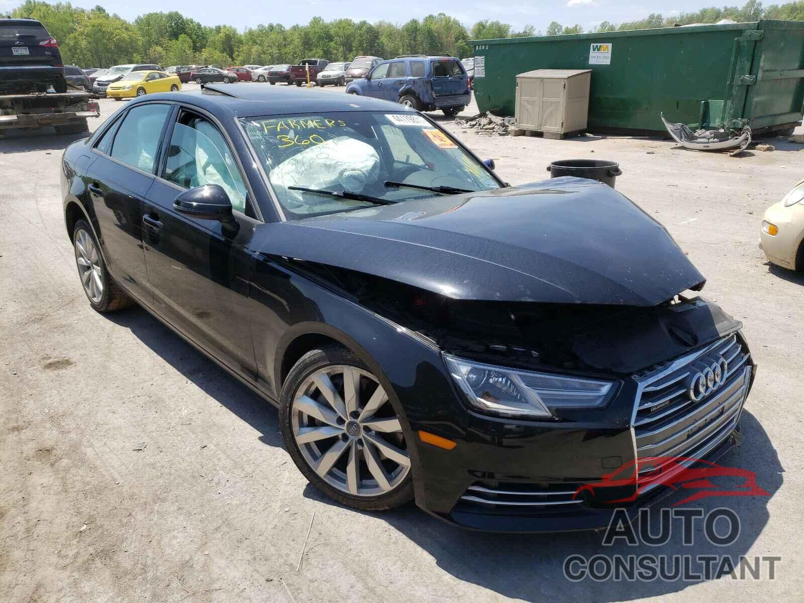 AUDI A4 2017 - WAUANAF42HN039075