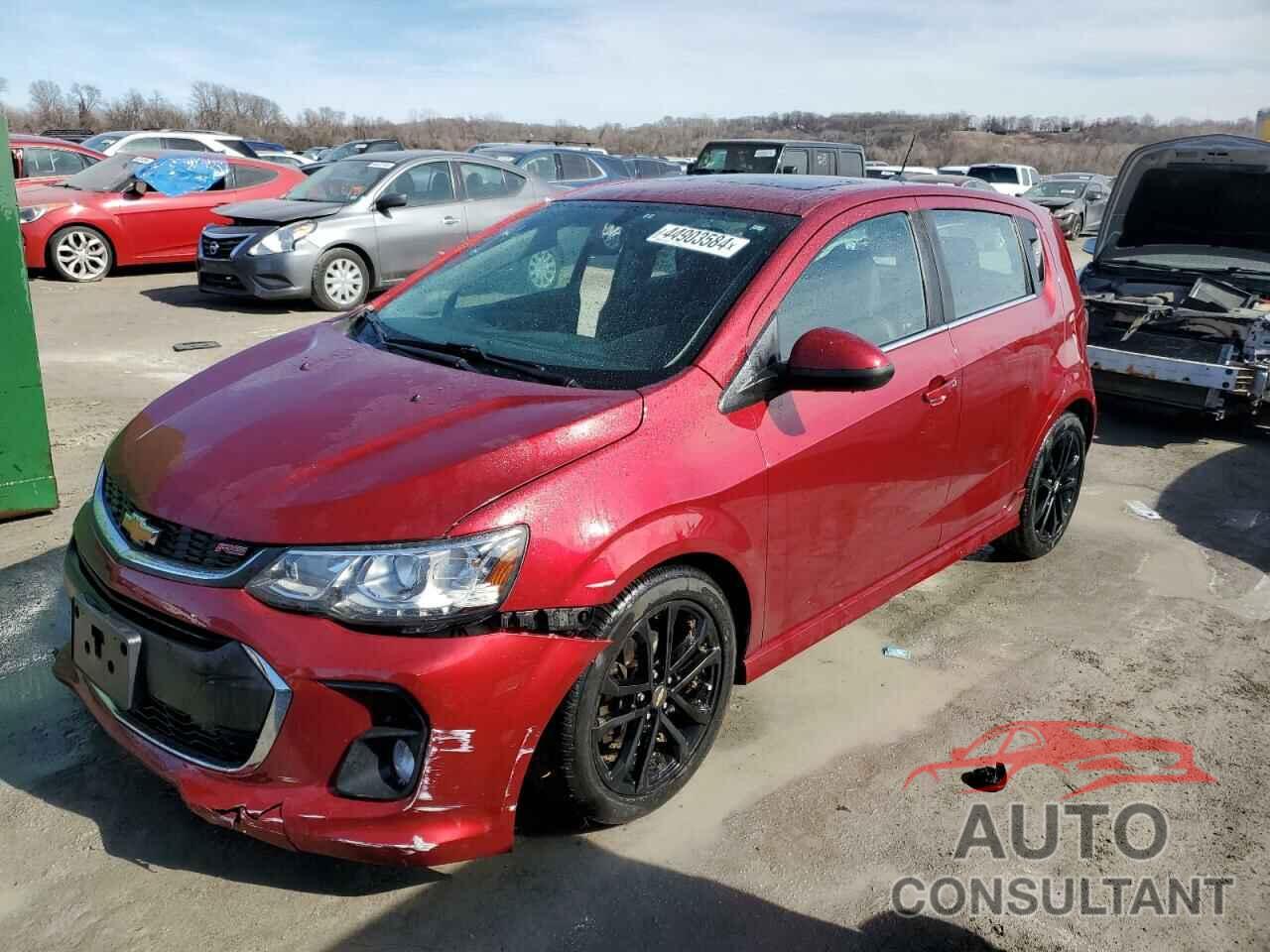 CHEVROLET SONIC 2017 - 1G1JF6SB5H4142667