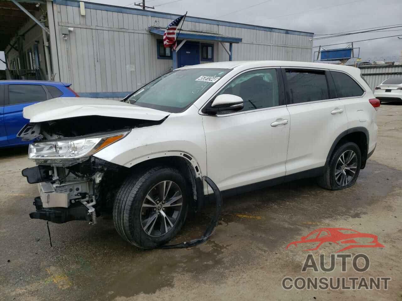 TOYOTA HIGHLANDER 2019 - 5TDZZRFH6KS366382