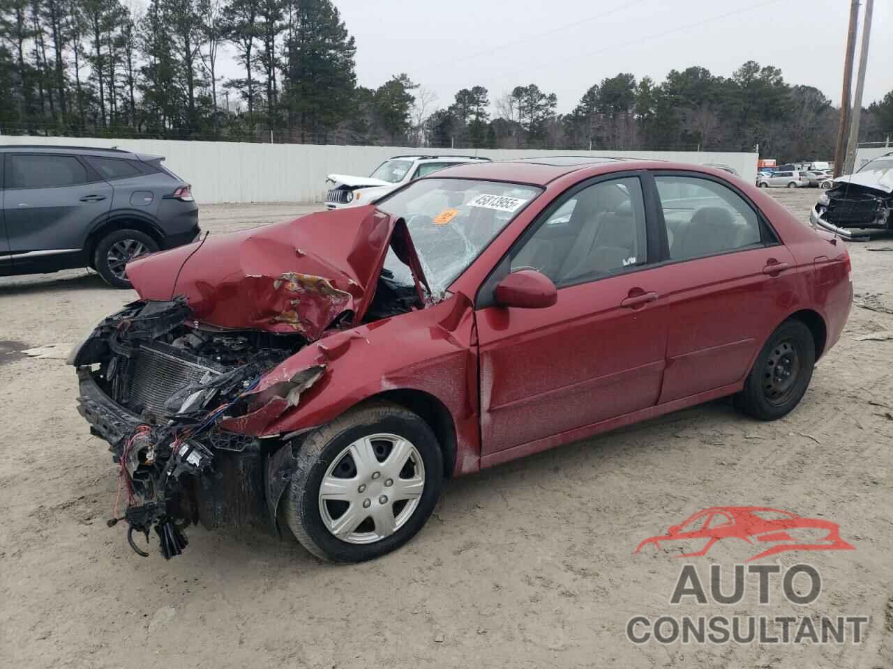 KIA SPECTRA 2009 - KNAFE222995661299