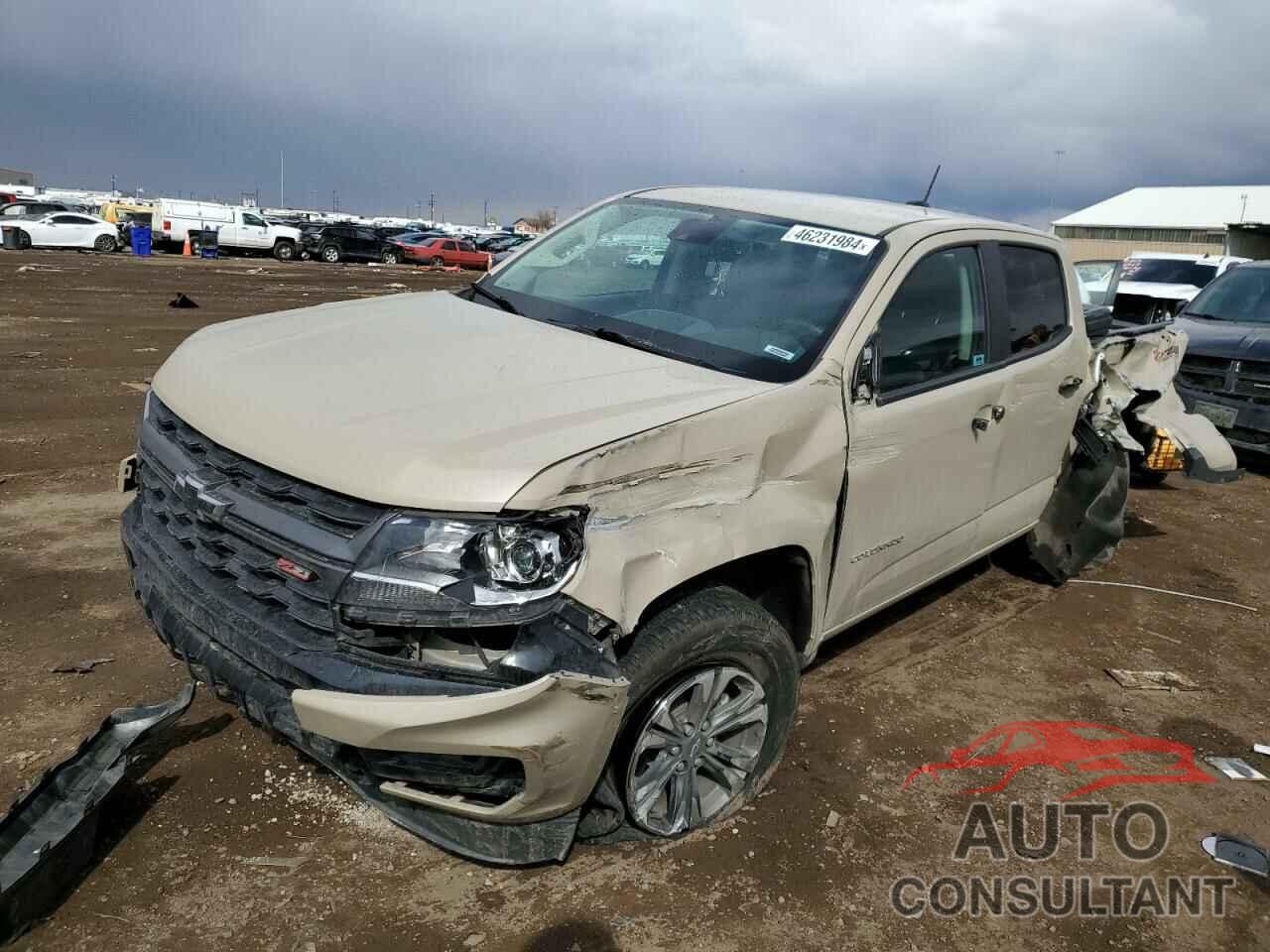 CHEVROLET COLORADO 2021 - 1GCGTDEN8M1293535