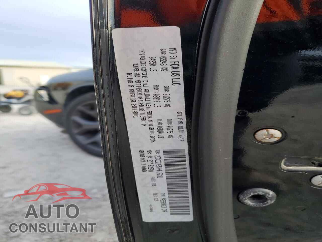 DODGE CHALLENGER 2017 - 2C3CDZAG5HH617231