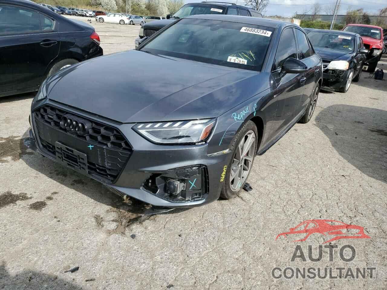 AUDI A4 2022 - WAUEAAF43NN003744