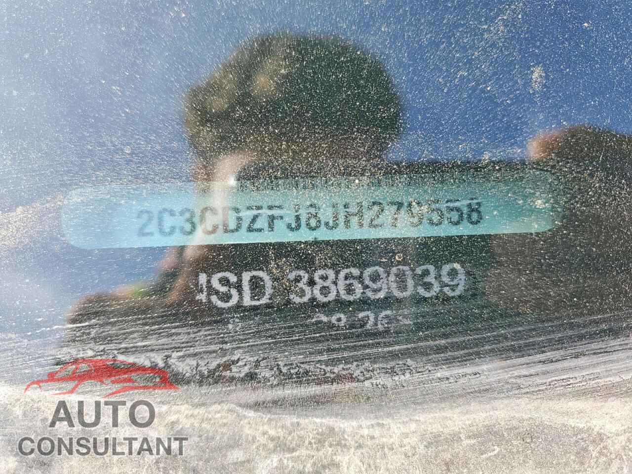 DODGE CHALLENGER 2018 - 2C3CDZFJ8JH279558