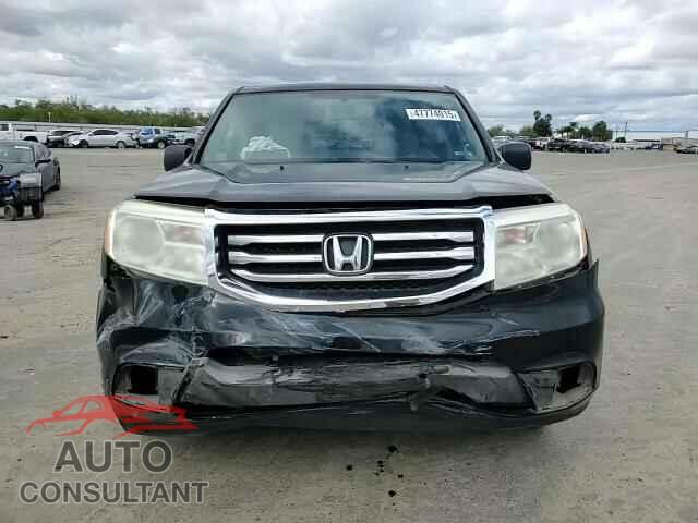 HONDA PILOT 2013 - 5FNYF3H21DB044184