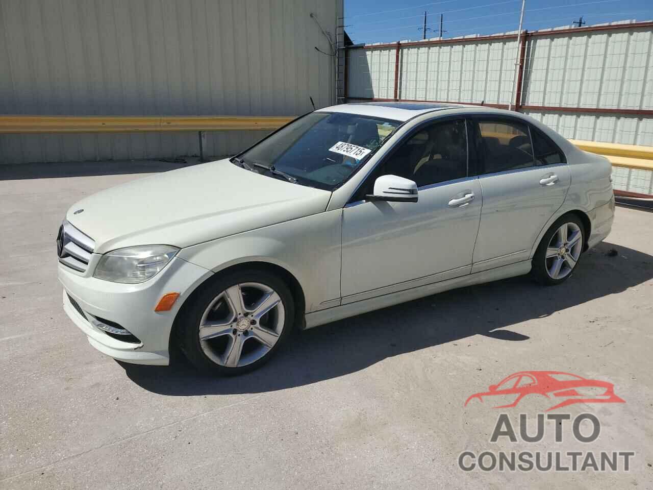 MERCEDES-BENZ C-CLASS 2011 - WDDGF5EB0BR180010