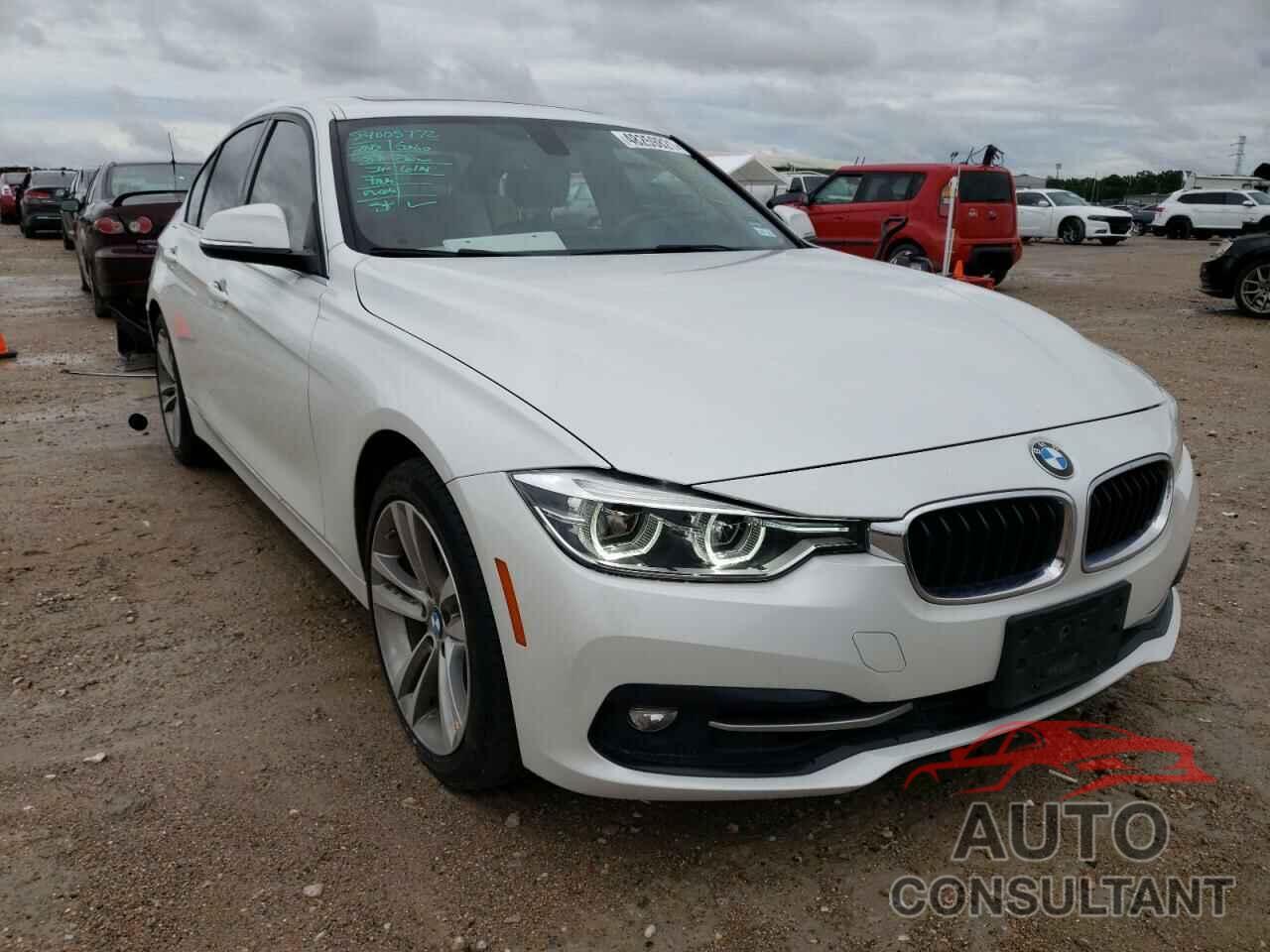 BMW 3 SERIES 2018 - WBA8B9G54JNU96165