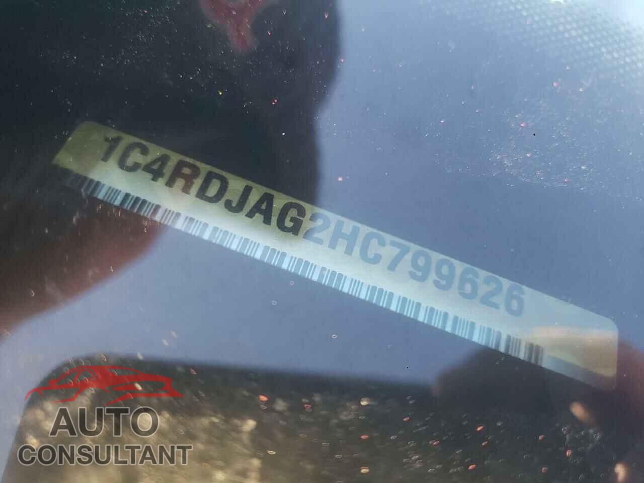 DODGE DURANGO 2017 - 1C4RDJAG2HC799626