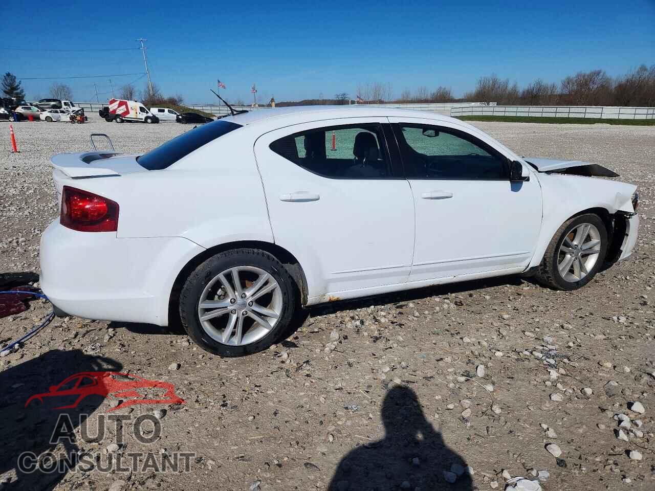 DODGE AVENGER 2012 - 1C3CDZCB3CN213569