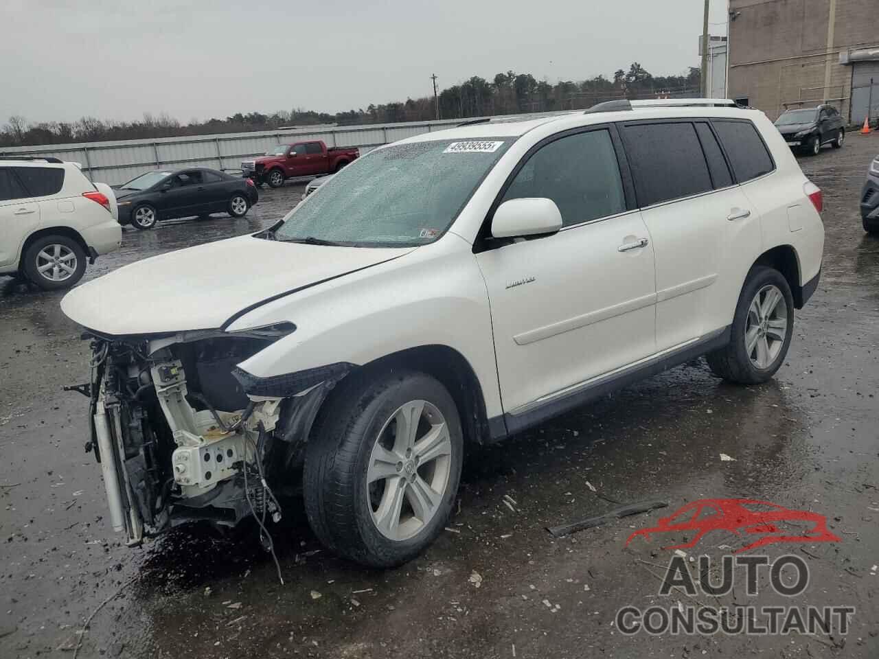 TOYOTA HIGHLANDER 2012 - 5TDDK3EH2CS116748