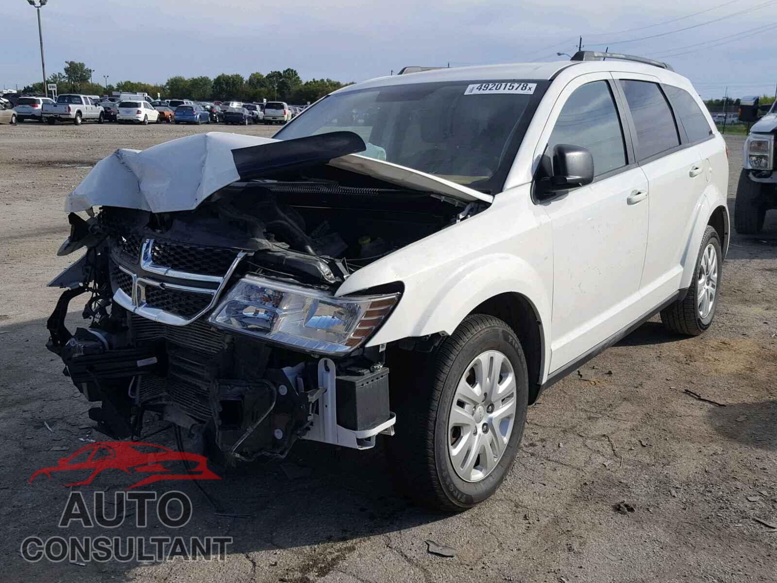 DODGE JOURNEY SE 2017 - 3C4PDCAB2HT584193