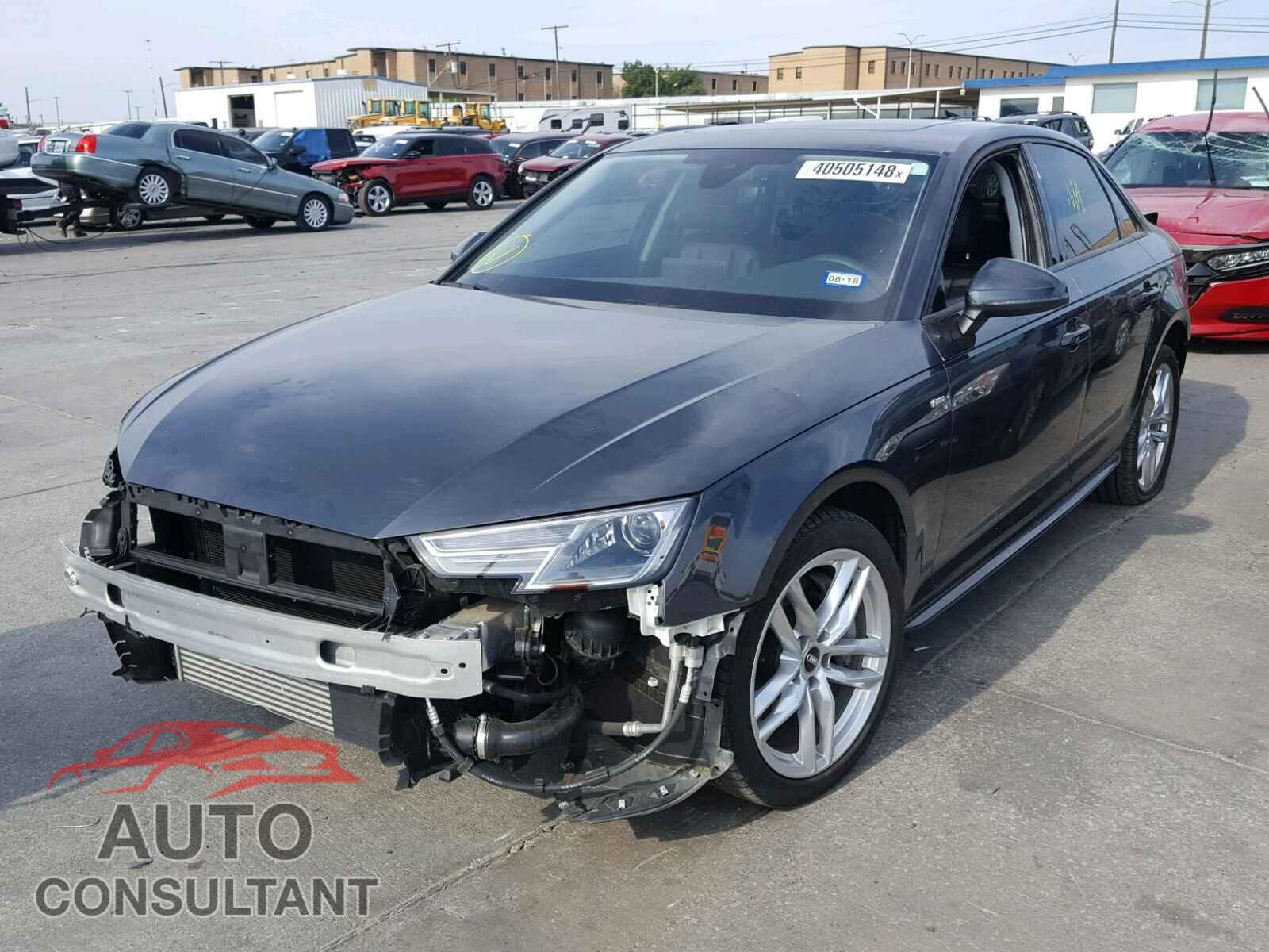 AUDI A4 2017 - WAUDNAF48HN051955