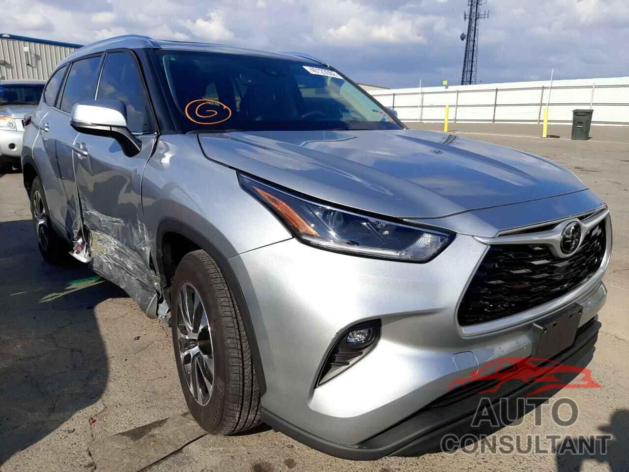 TOYOTA HIGHLANDER 2021 - 5TDHZRAH7MS527831