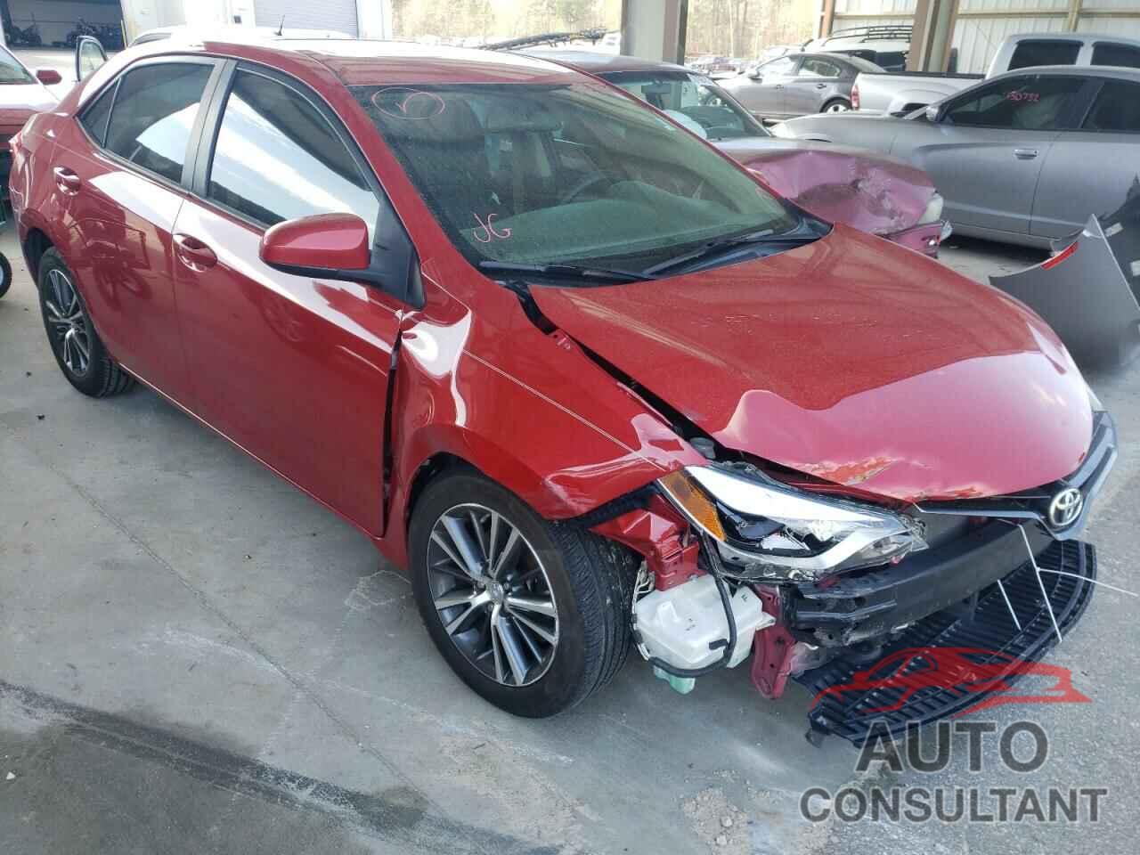 TOYOTA COROLLA 2016 - 2T1BURHE6GC577262