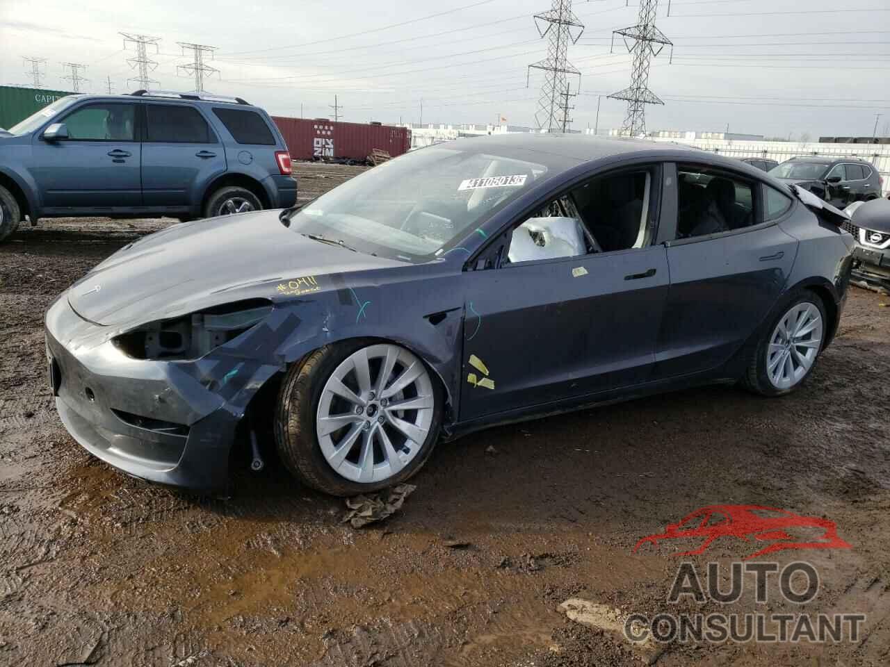 TESLA MODEL 3 2022 - 5YJ3E1EB6NF290977