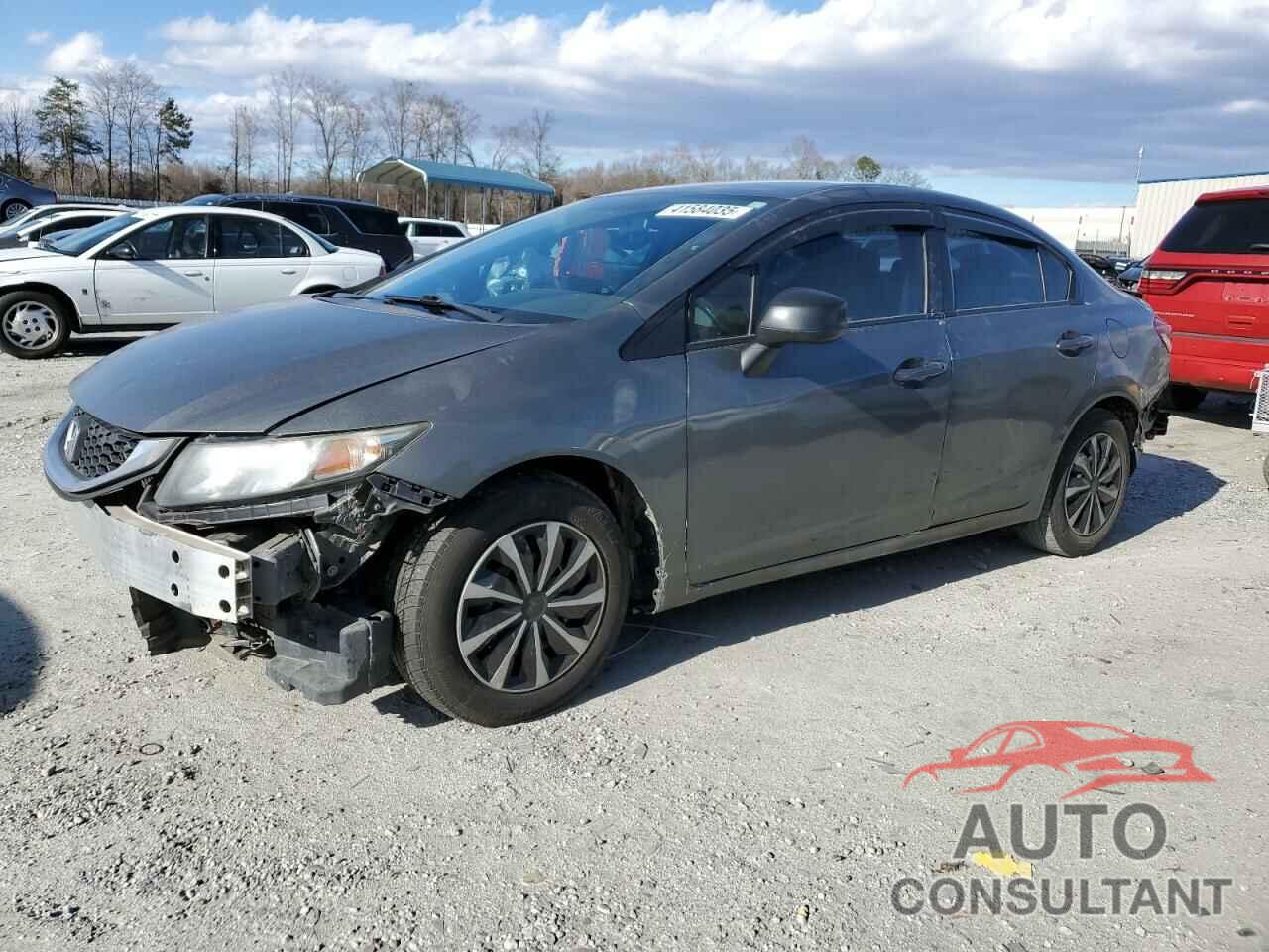 HONDA CIVIC 2013 - 19XFB2F58DE287569