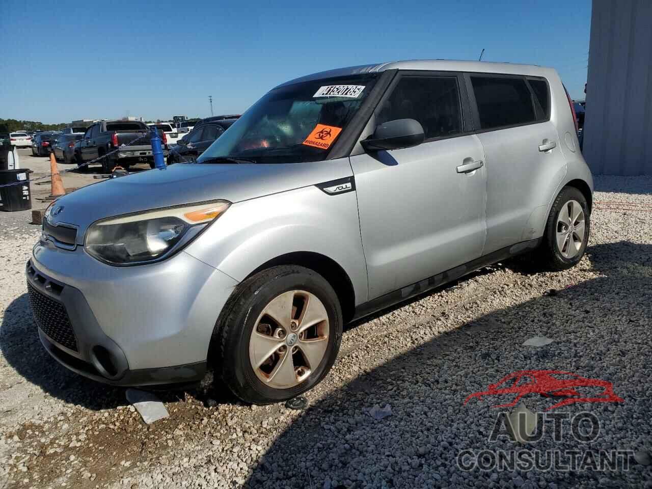 KIA SOUL 2015 - KNDJN2A24F7775614
