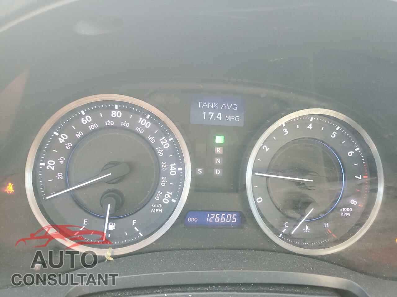 LEXUS IS 2011 - JTHBF5C2XB5134374