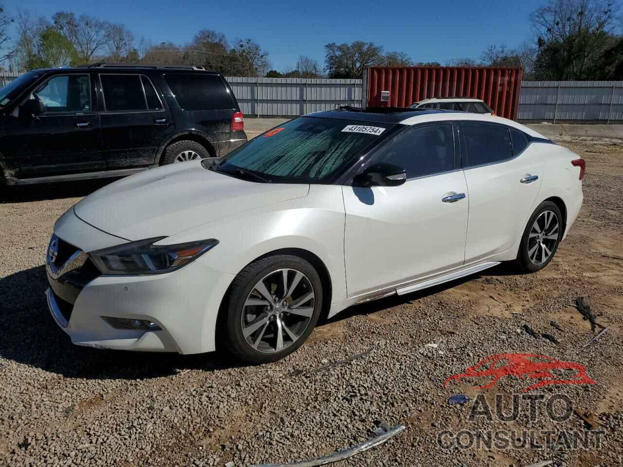 NISSAN MAXIMA 2017 - 1N4AA6APXHC407078