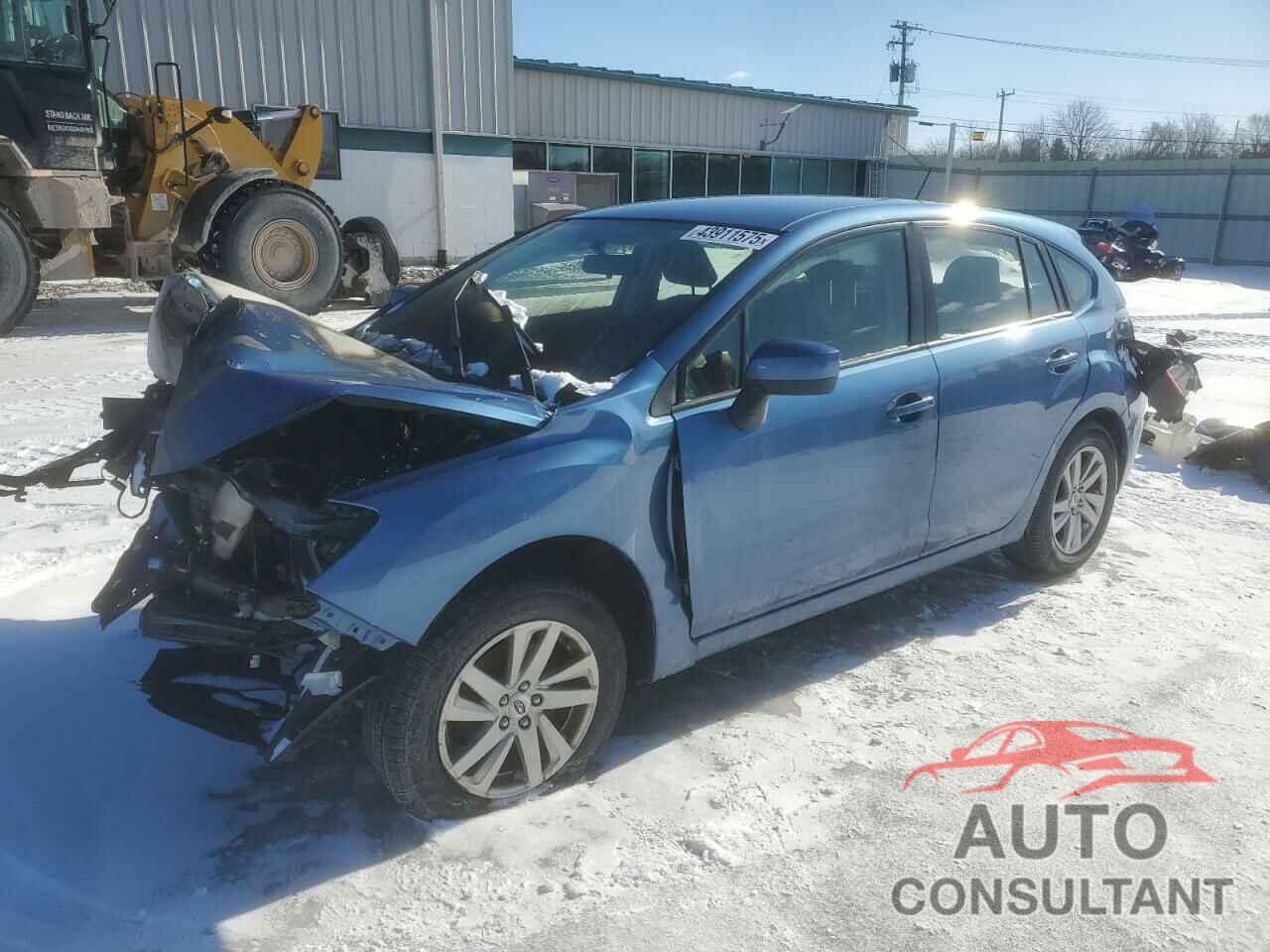 SUBARU IMPREZA 2015 - JF1GPAC60F8231402