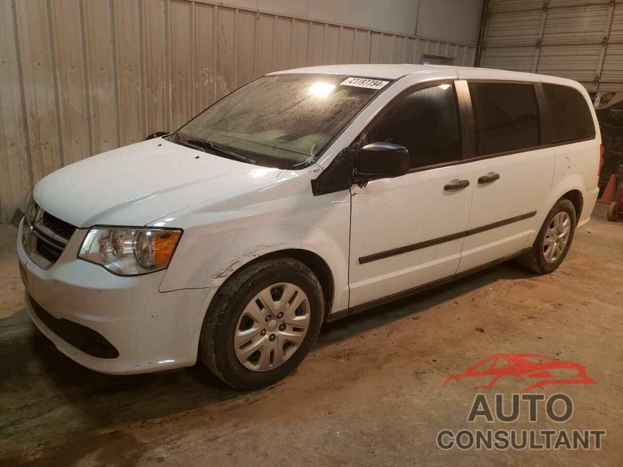 DODGE CARAVAN 2016 - 2C4RDGBG5GR369094