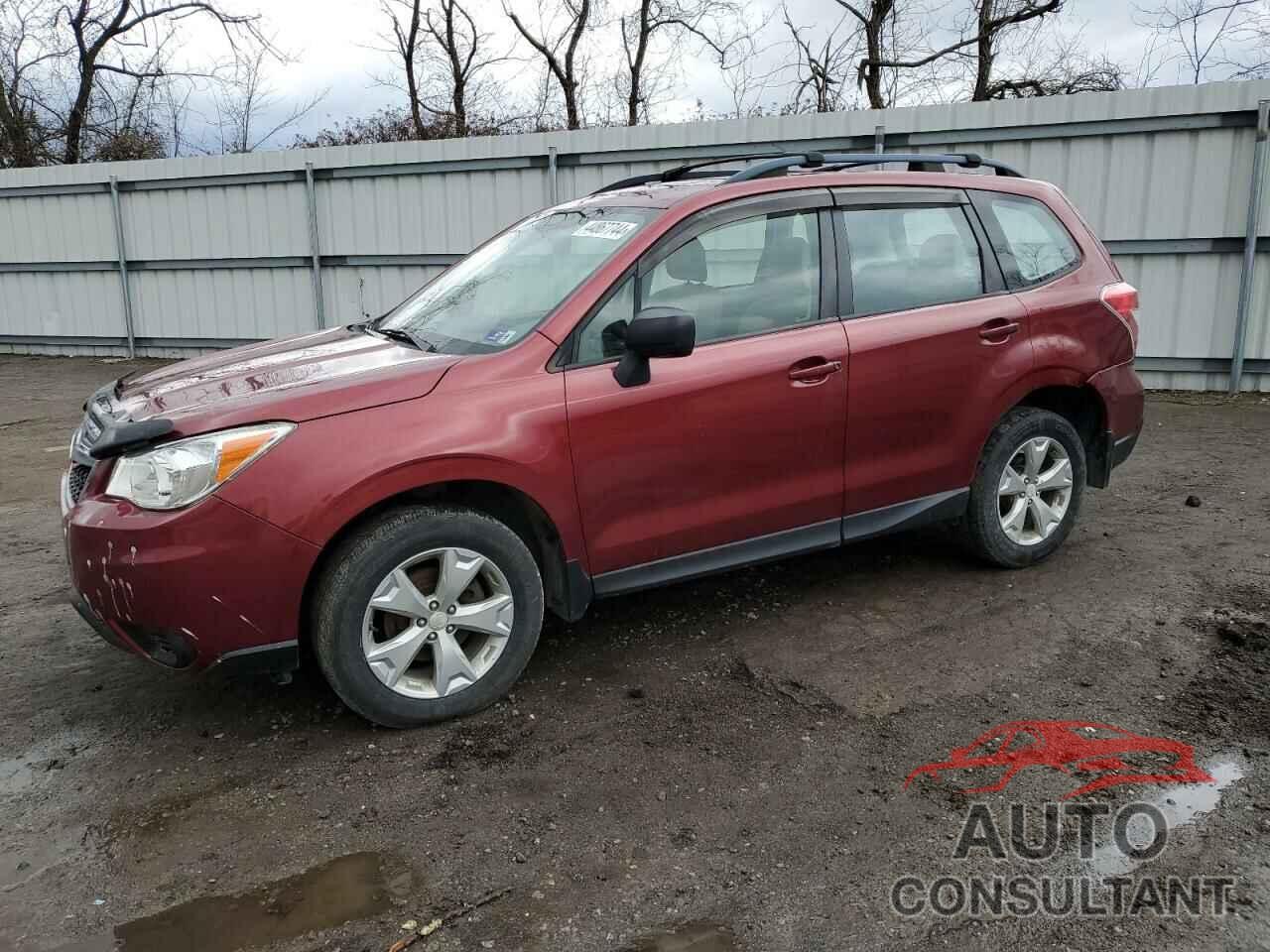 SUBARU FORESTER 2016 - JF2SJABC1GH416459